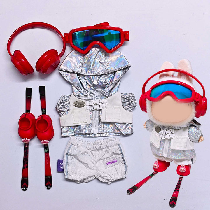 17cm dolls Winter ski goggles set doll clothes
