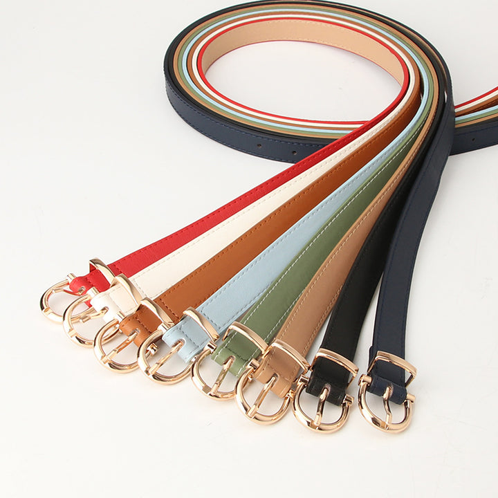 Women's fashion belt clothing deco belt