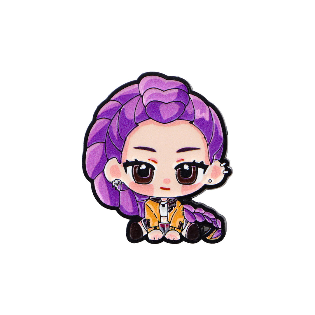 K-pop Demon Hunters Inspired Metal brooch pins Badges