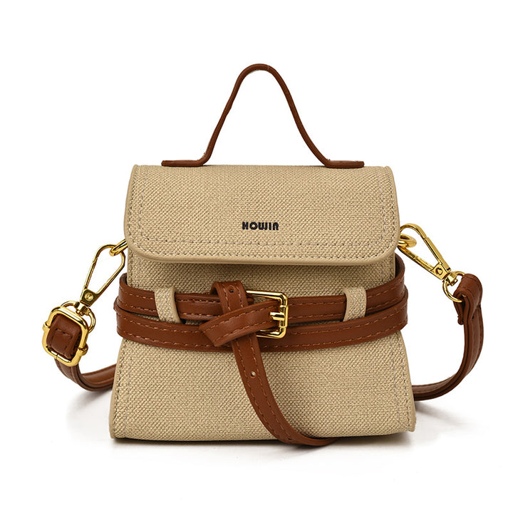 Leopard tie-me mini handbag fashion crossbody bag