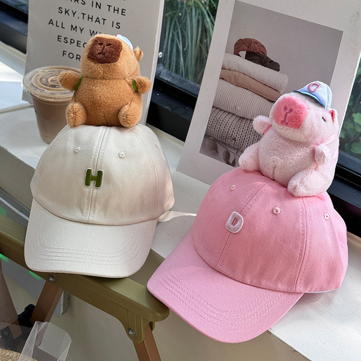 Capybara funny baseball cap parent-child baseball cap