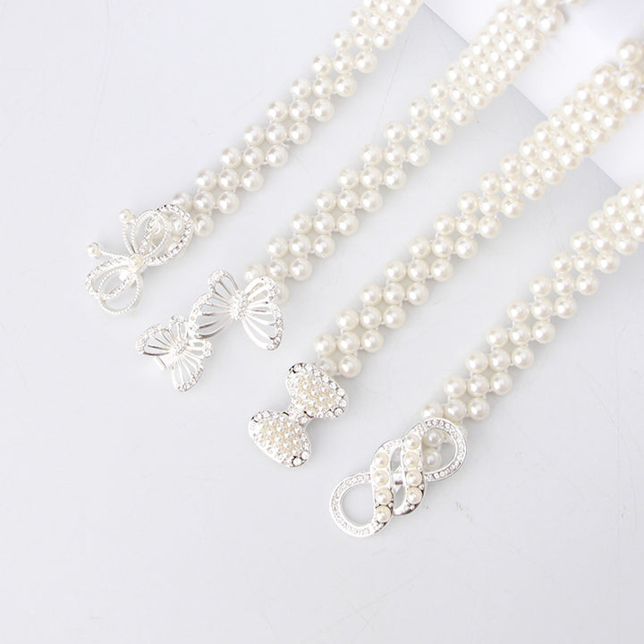 Women's Pearl Elastic Belt