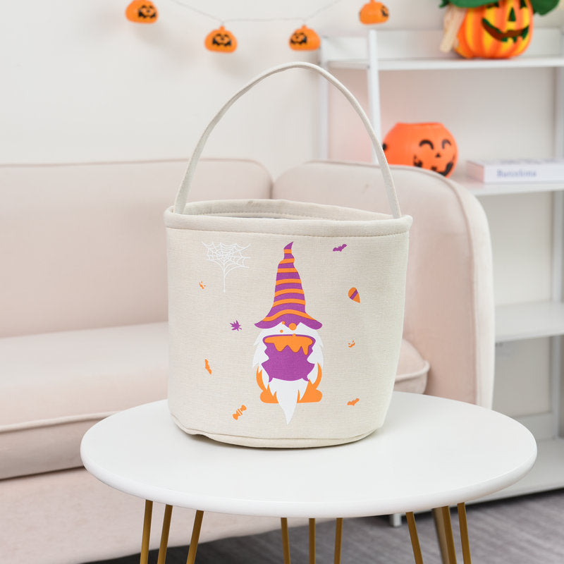 Halloween large capacity candy basket for kids