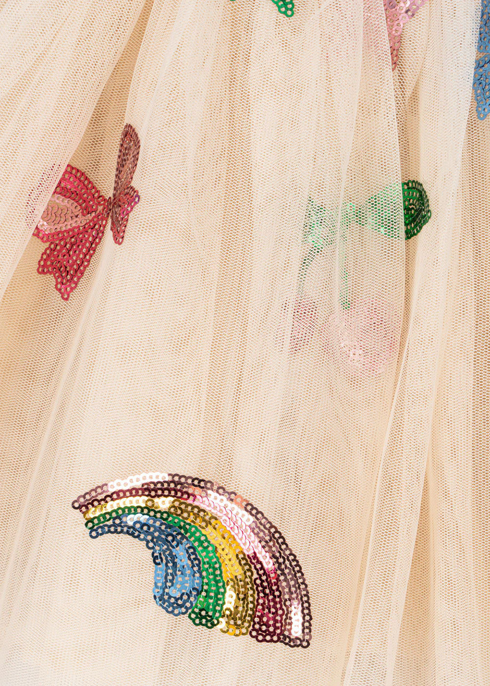 Rainbow sequin fairy tale dream tutu puff dress for girls-preorder