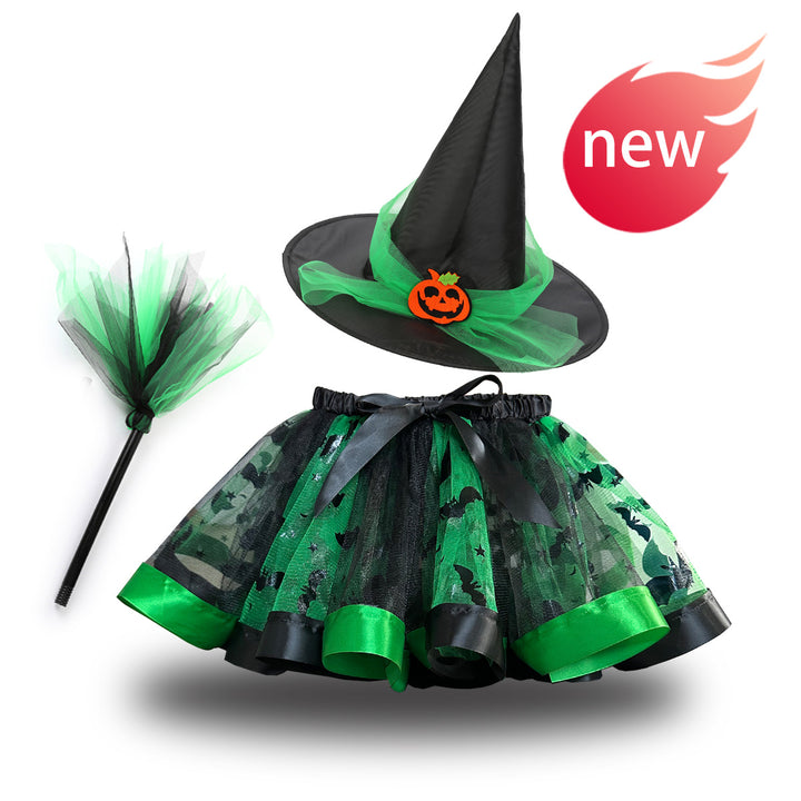 Halloween little devil mesh tutu skirt Halloween costumes