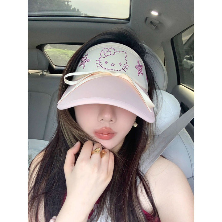 Hello Kitty Summer Diamond Sun Protection visor