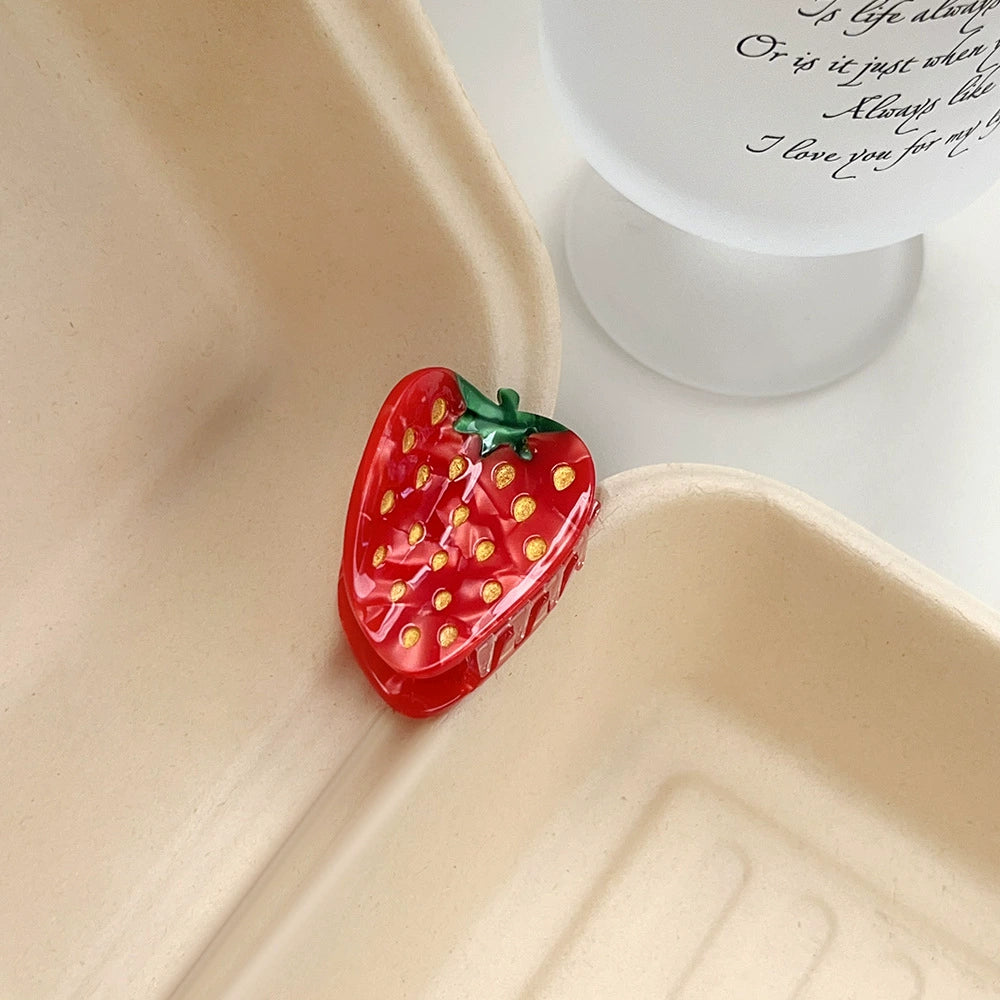 Summer fresh fruit acetate hair claw clips