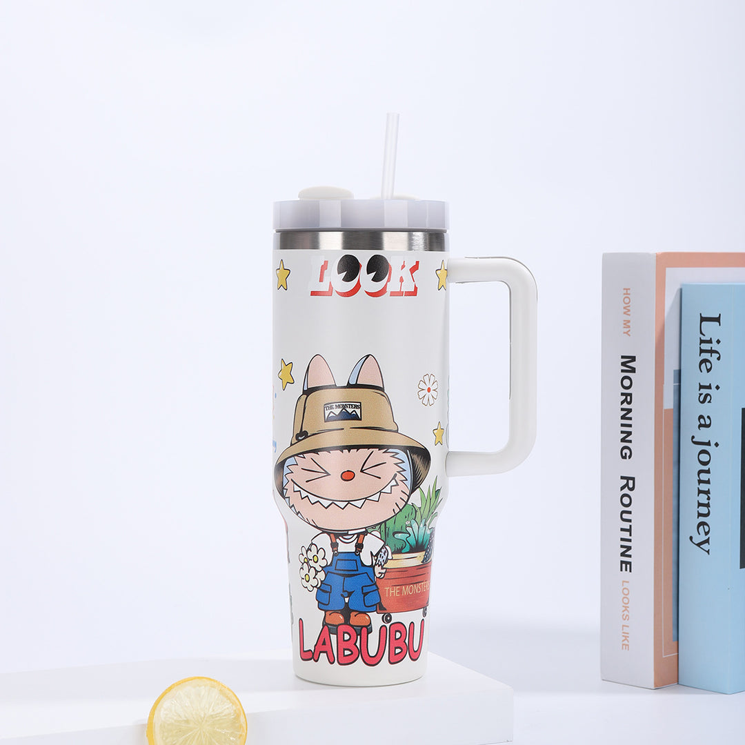 Labubu 40oz Stanley Cups travel Tumblers