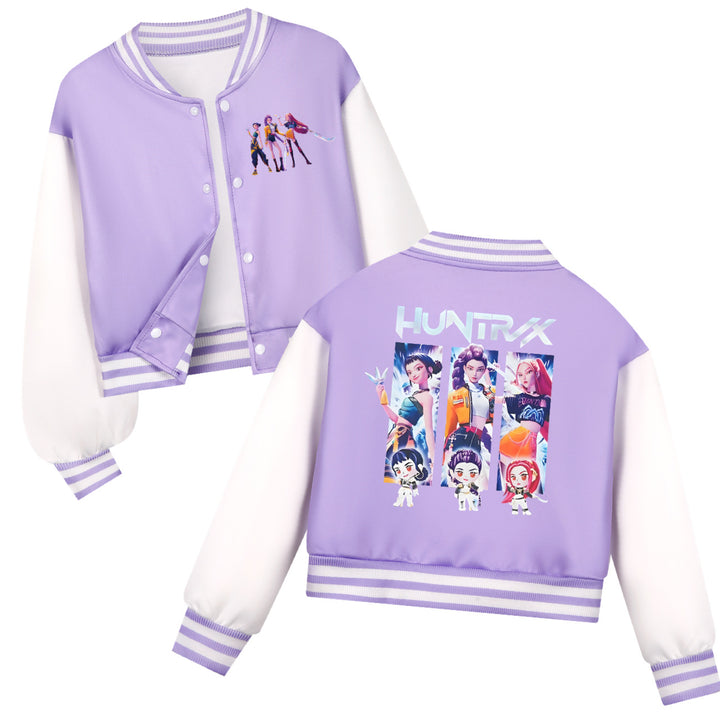 KDH K-pop inspired Short baseball jacket