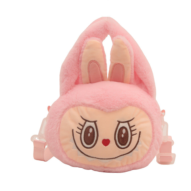 Labubu furry cute handbag labubu crossbody bag