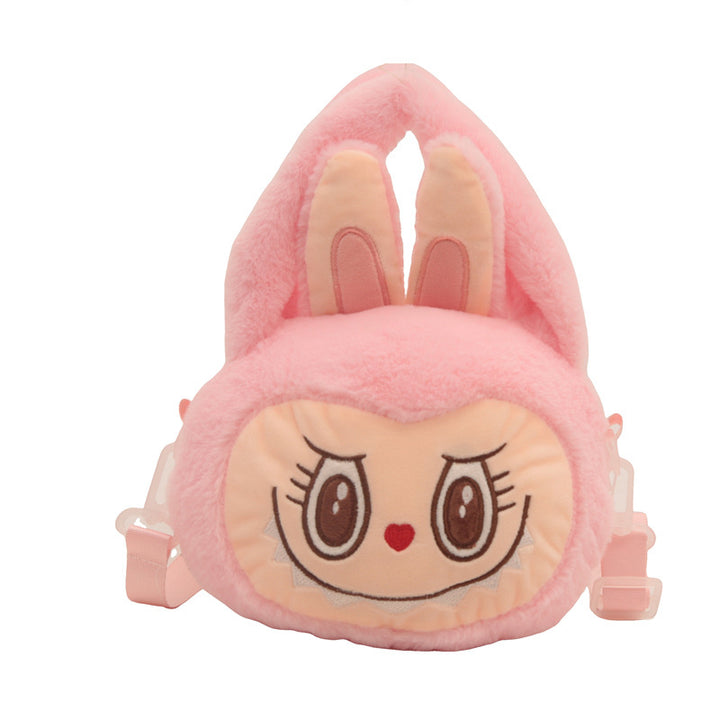 Labubu furry cute handbag labubu crossbody bag