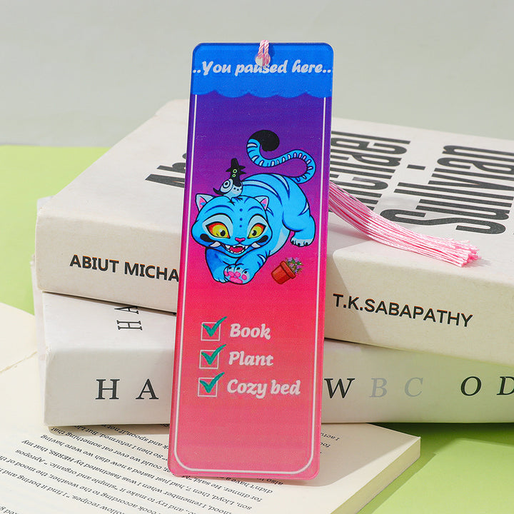 KPOP demon hunters Acrylic bookmarks student gifts