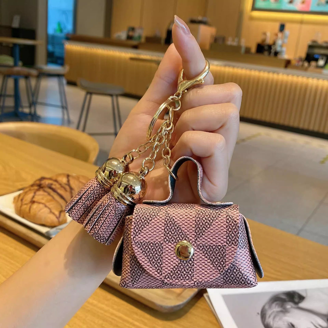 Designer mini Bag keychain coin purse
