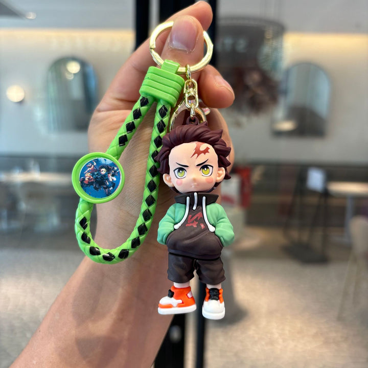 Demon Slayer: Kimetsu no Yaiba characters dress-up keychain