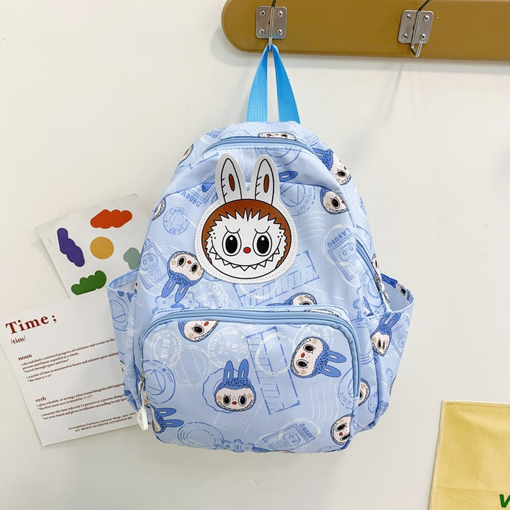 Labubu printed children's schoolbags large capacity backpack