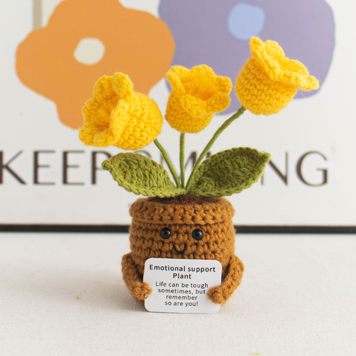 Handmade crochet Lily of the valley flower ornaments