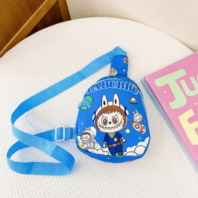 Children's labubu Fanny bag cartoon Labubu crossbody bag coin purse
