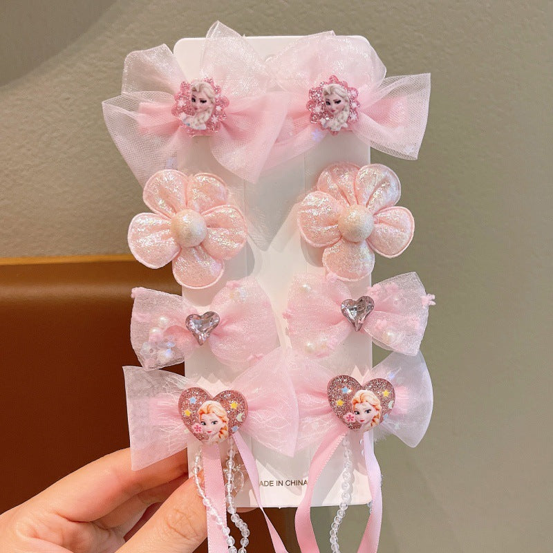 Elsa princess Hair clip Set for girls