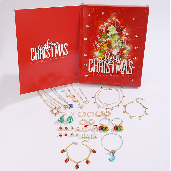 Christmas jewelry blind Box-Christmas advent Calendar Gift