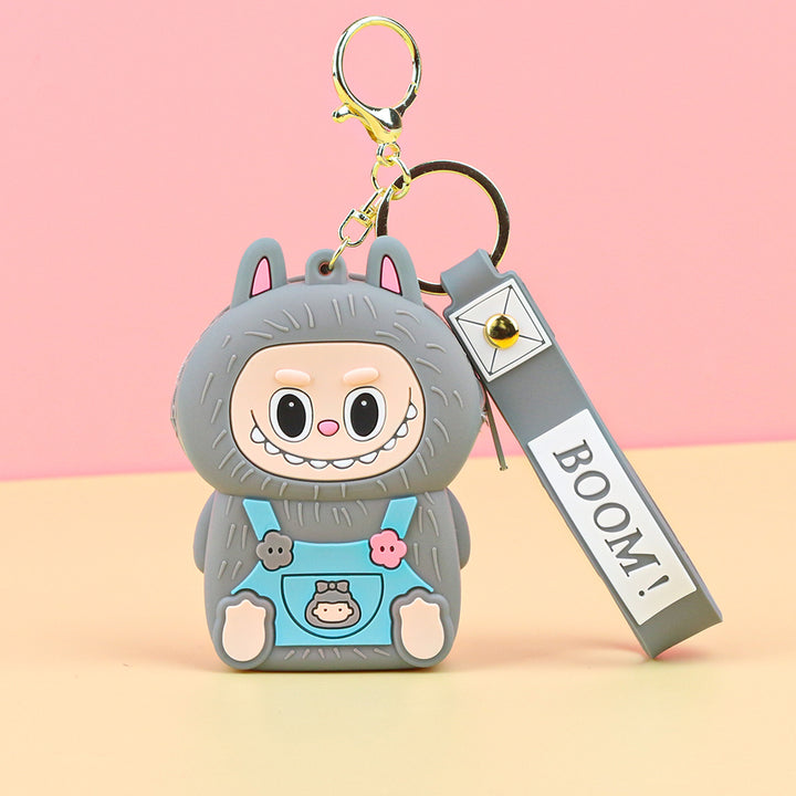 Labubu cute key chain coin purse labubu gift