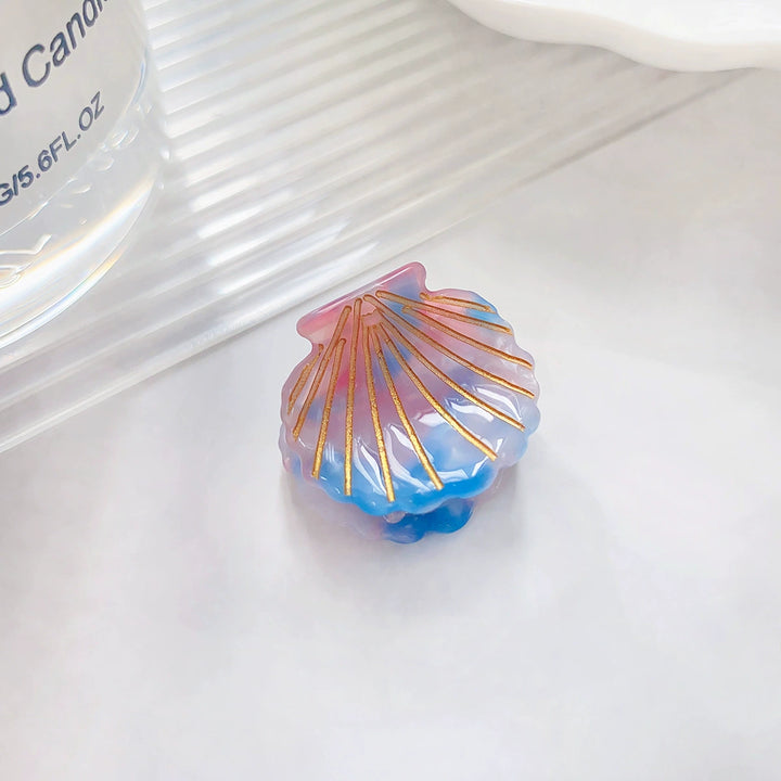 Seaside Shell shape mini hair clip