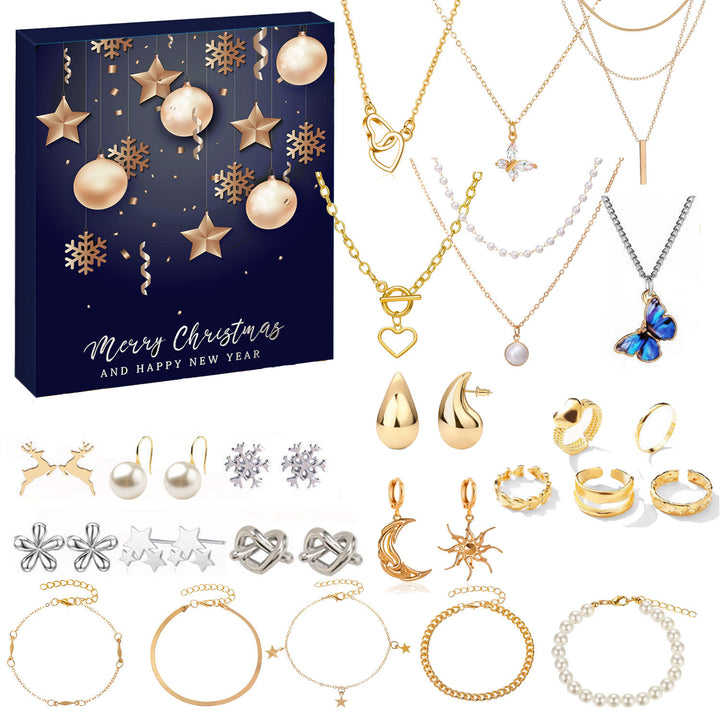 Christmas jewelry blind Box-Christmas advent Calendar Gift