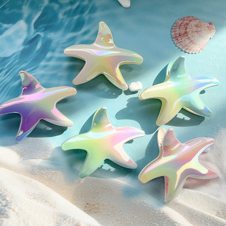 Gradient starfish hair clip beach seaside hair accessories