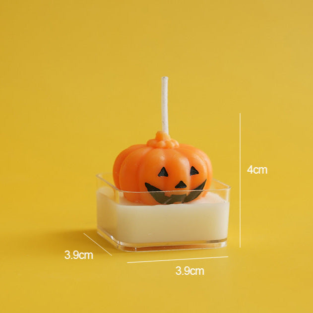 Halloween scented candle pumpkin ghost candle ornaments