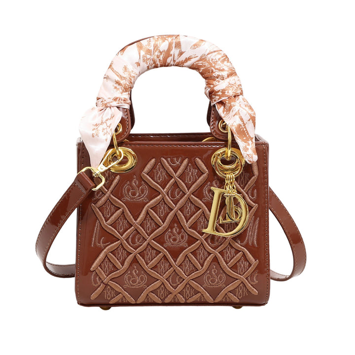 Luxury Lady embroidered handbag Diana bag