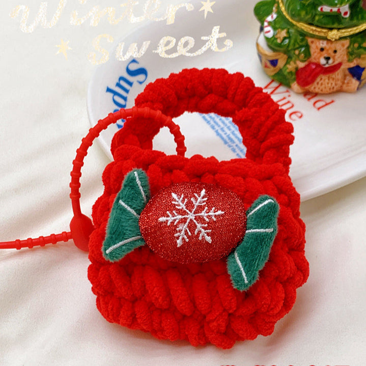 Christmas mini Coin Purse Storage Bag Pendant Gift