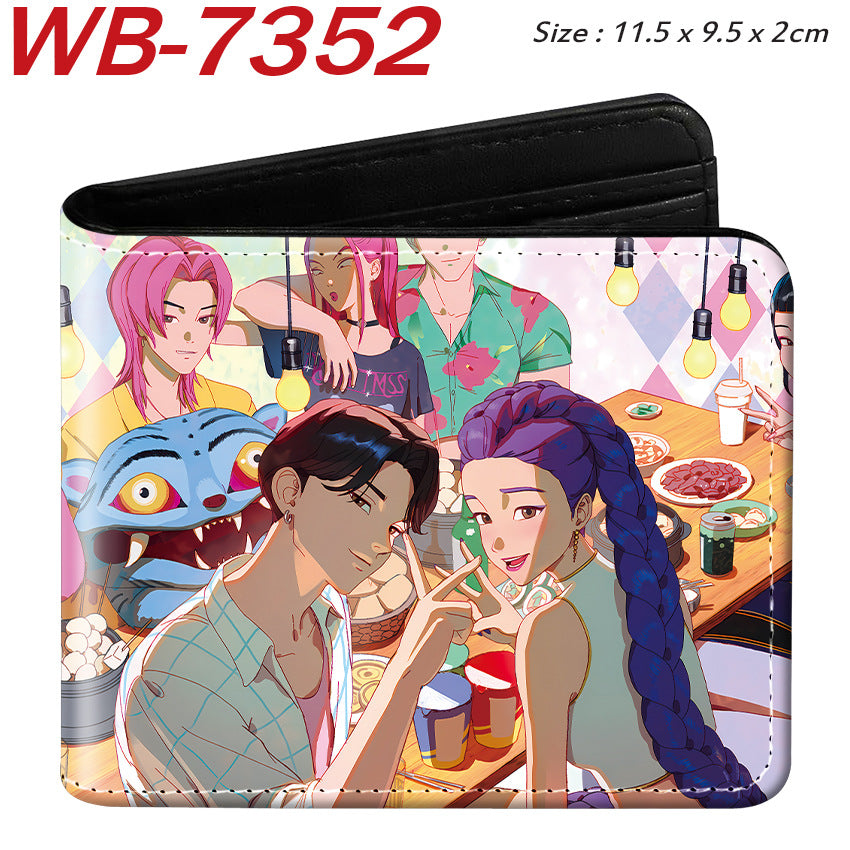 KDH K-pop inspired PU Bifold Wallet personalized gift