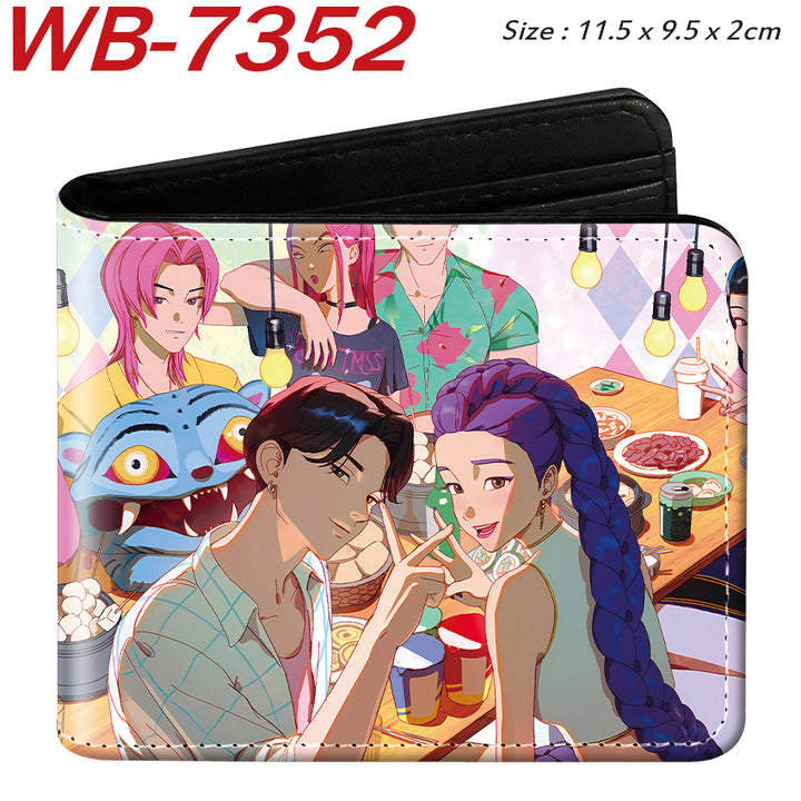 KDH K-pop inspired PU Bifold Wallet personalized gift