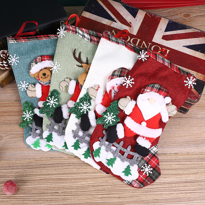 Christmas New Year Gifts Santa Snowman Socks Christmas Socks Gift