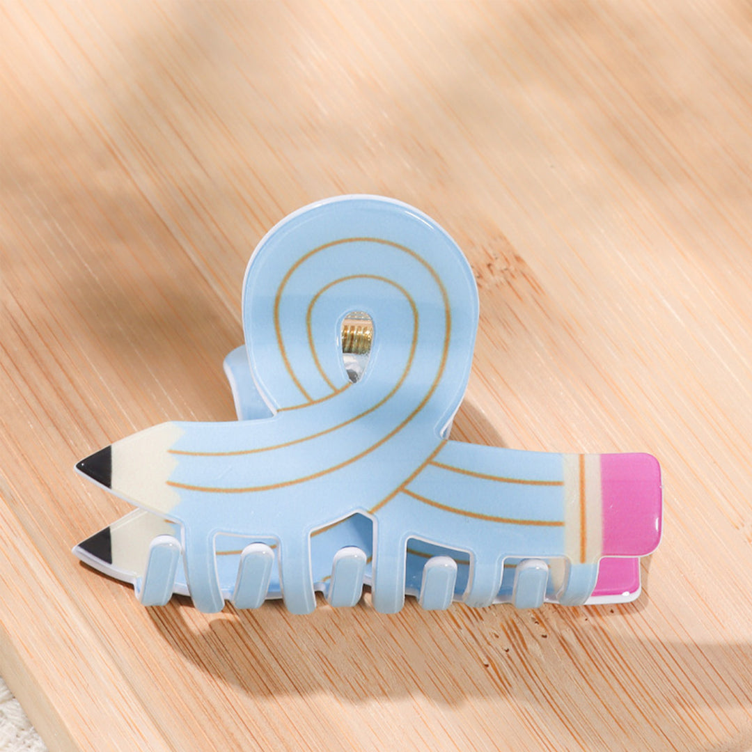 Cute pencil hair clip Back To School gift