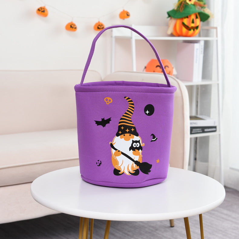 Halloween large capacity candy basket for kids