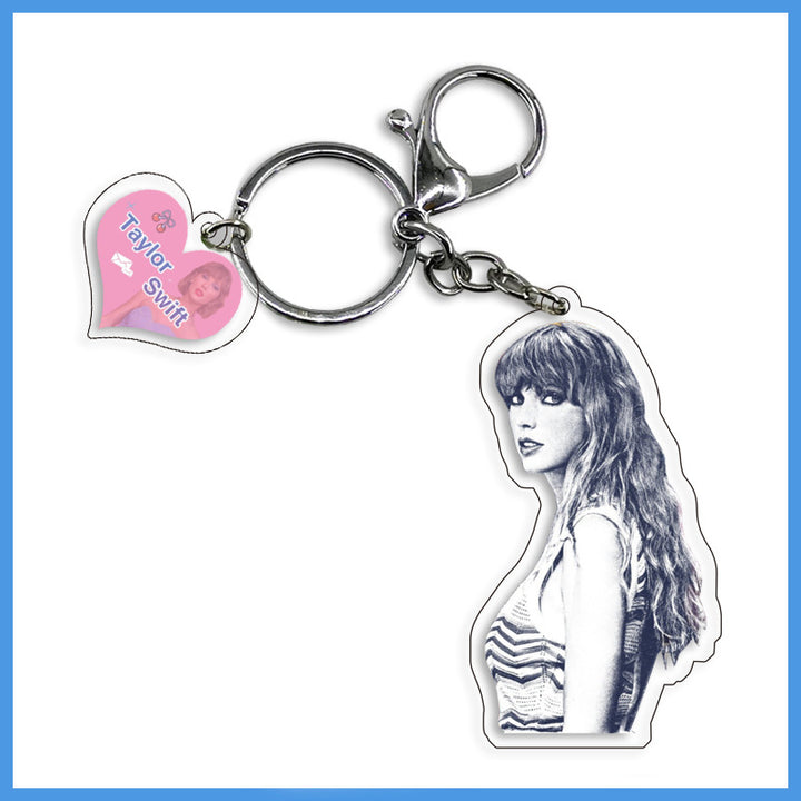 Taylor Swift pendant keychain Swiftie gifts
