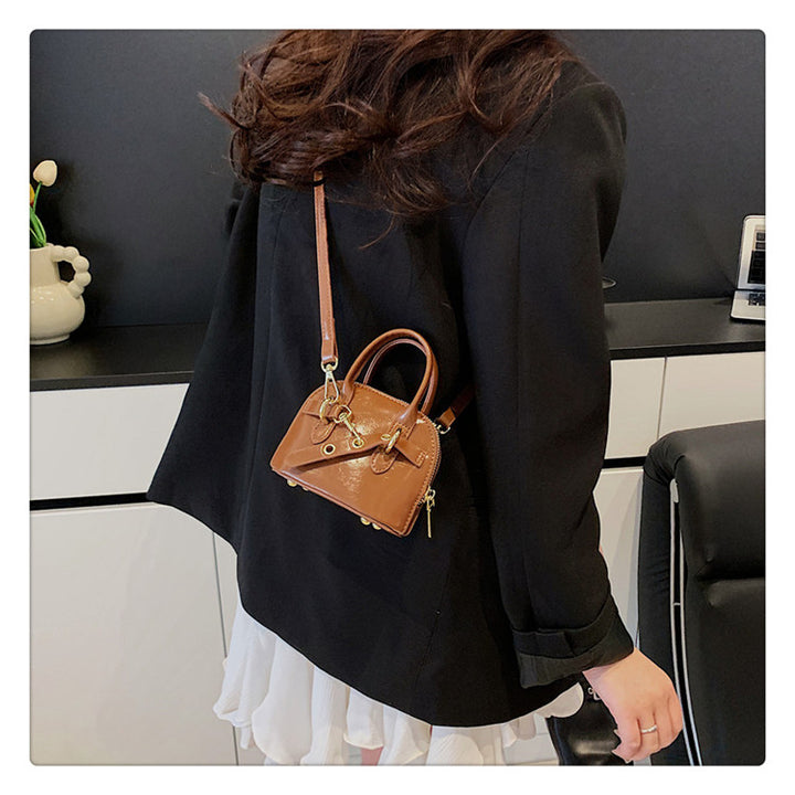 Retro shell Handbag One-shoulder Crossbody Women's Bag