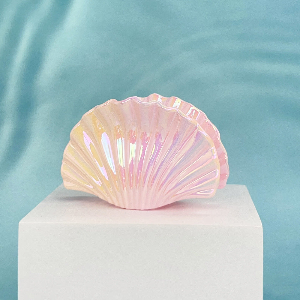 Gradient shell hair clip holiday style hair accessories