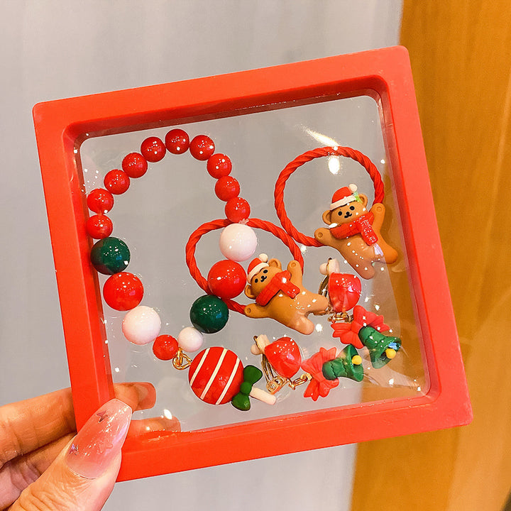 Christmas jewelry accessories 5pcs set-xmas gift