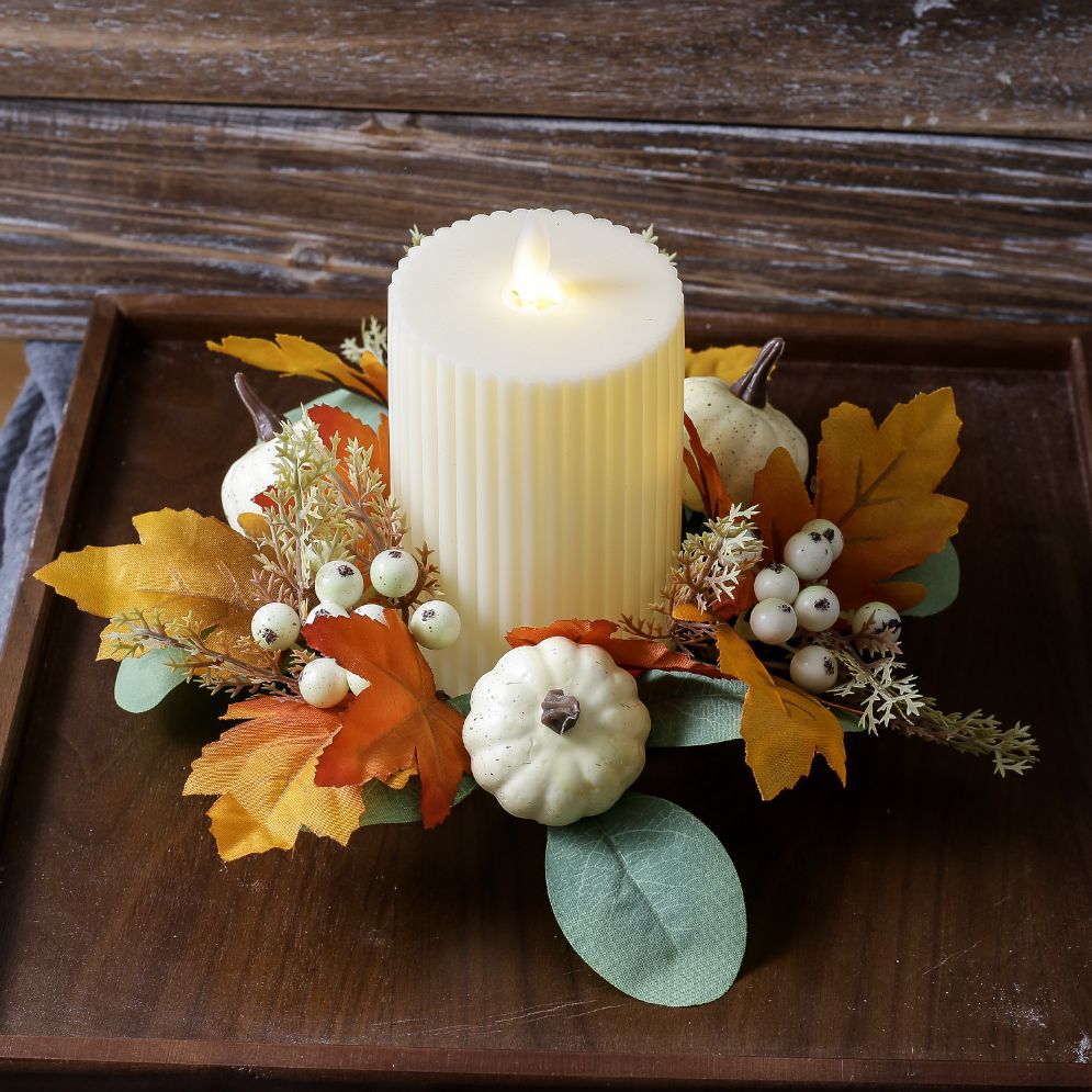 Thanksgiving Candle Rings Thanksgiving decoration
