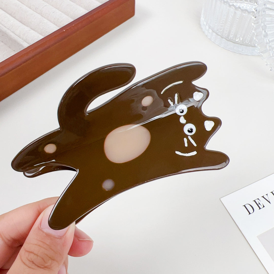 Creative cute pet hair claw clip Childish hair clip
