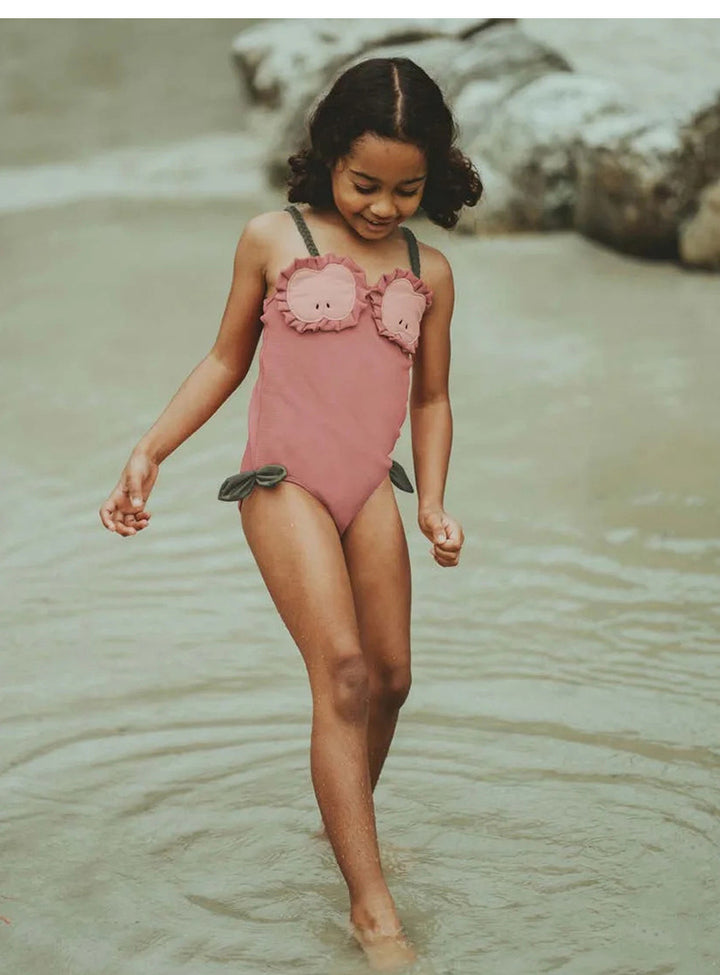 Fruit shape cute swimsuit for girls
