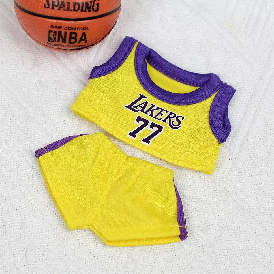 Handmade Basketball jersey for Labubu dolls sport set