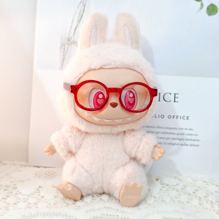 6.5cm dolls glasses Labubu glasses doll Accessories