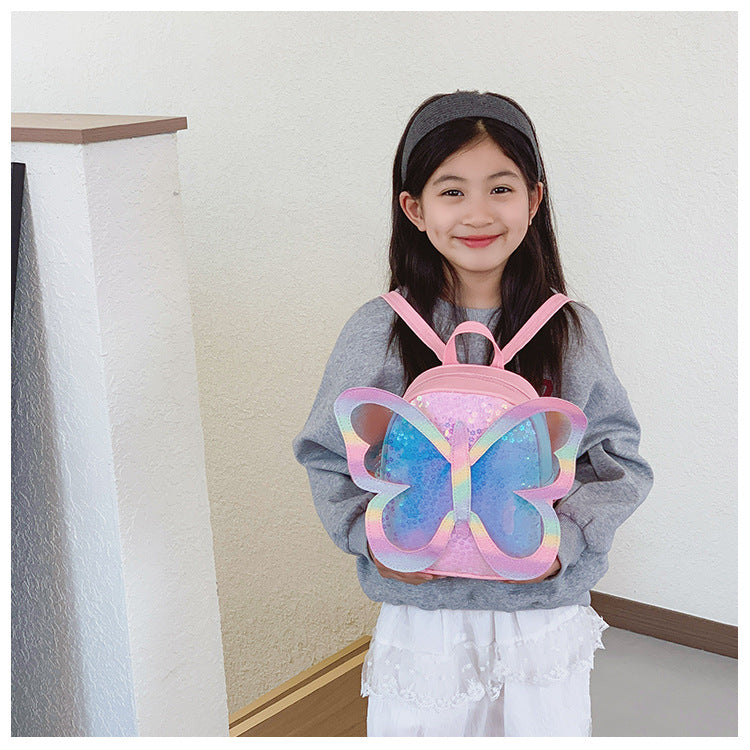 Sequin Butterfly-Wing Backpack for little Girls
