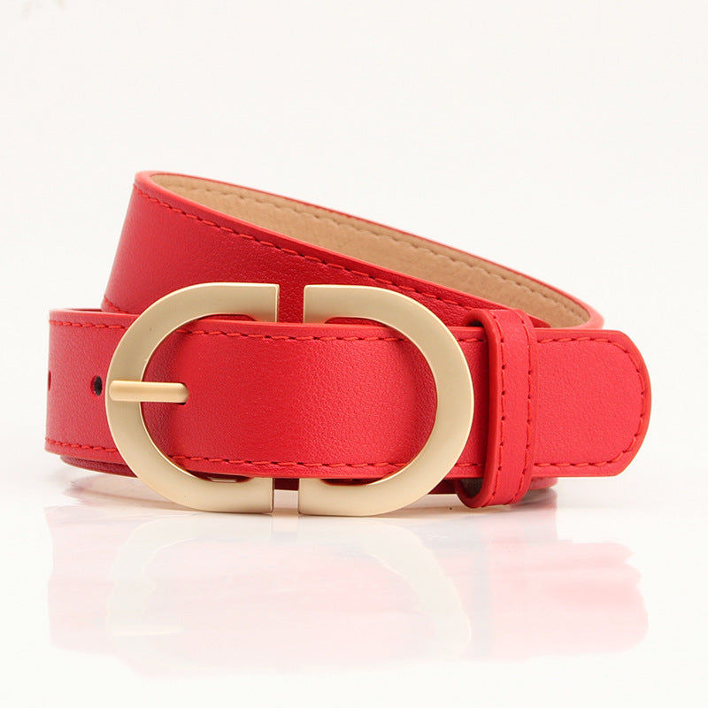 Women's fashion belt clothing deco belt