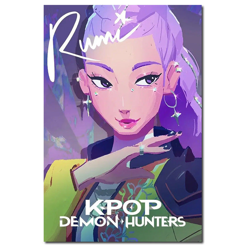 K-pop Demon Hunters Printed posters