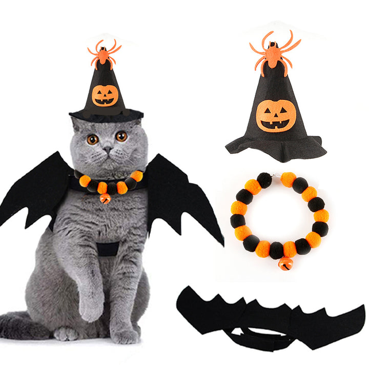 Halloween pet costumes Puppy Kitten Halloween party dress up