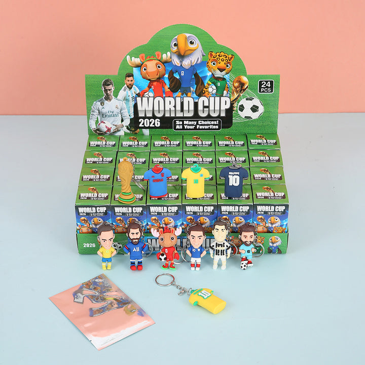 2026 FIFA World Cup keychain pendant Blind Box-24pcs