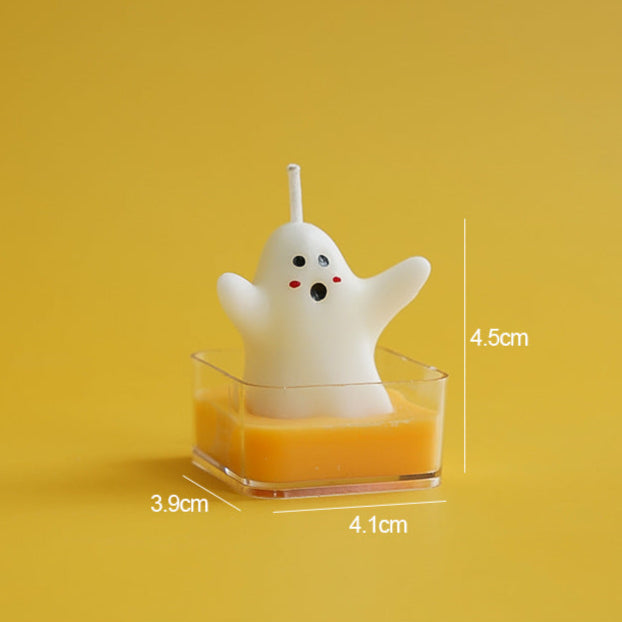 Halloween scented candle pumpkin ghost candle ornaments